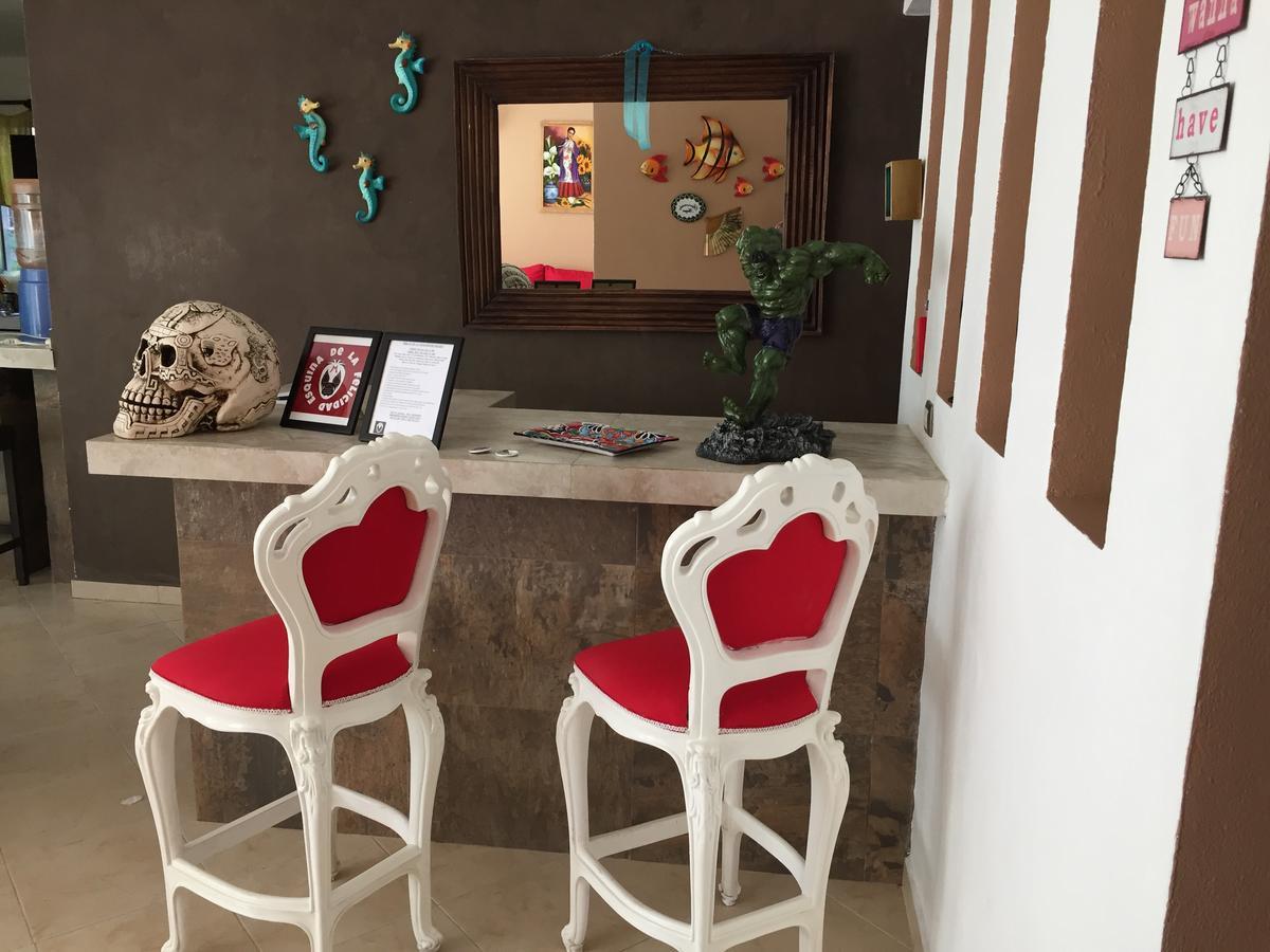 Esquina De La Felicidad de PLAYACAR Bed and Breakfast Playa del Carmen Exterior foto